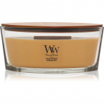 Woodwick Opulent Wood Golden Bourbon l&otilde;hnak&uuml;&uuml;nal puidust taht (hearthwick) 453.6 g