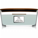 Woodwick Sagewood & Seagrass l&otilde;hnak&uuml;&uuml;nal puidust taht (hearthwick) 453,6 g