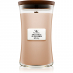 Woodwick Vanilla & Sea Salt l&otilde;hnak&uuml;&uuml;nal puidust taht 609.5 g
