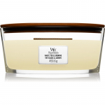 Woodwick White Tea & Jasmine l&otilde;hnak&uuml;&uuml;nal puidust taht (hearthwick) 453.6 g