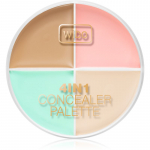 Wibo 4in1 Concealer Palette Peitekreemi minipalett 15 g