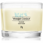 Yankee Candle Clean Cotton votiivk&uuml;&uuml;nal glass 37 g