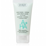 Ziaja Face Mask + Scrub with Fruit Acids Kooriv mask 55 ml