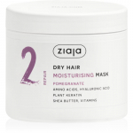 Ziaja Plant Essentials Pomegranate Niisutav juuksemask kuivadele juustele 350 ml