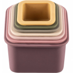 Zopa Silicone Stacking Cups virnastatavad topsid Multicolor 6 m+ 7 tk