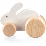 Zopa Wooden Animal ratastega loom puidust Rabbit 1 tk