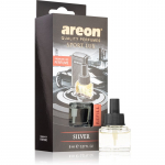 Areon Car Black Edition Silver auto&otilde;hu v&auml;rskendaja t&auml;itepakend 8 ml