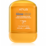 Anua K-Pop Demon Hunters Invisible Glow Finish Sunscreen Toitev ja niisutav pulk kirgastava efektiga SPF 50 18 g