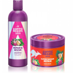 Aussie SOS Repair, Revive & Repeat Kinkekomplekt stressis juustele ja peanahale