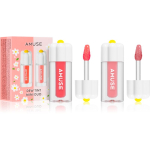 AMUSE Dew Tint Mini Duo Niisutavate huulel&auml;igete komplekt varjund Warm Tone 2x1.5 g