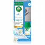 Air Wick Freshmatic Cool Linen & White Lilac automaatne &otilde;huv&auml;rskendaja koos t&auml;idisega 250 ml