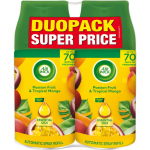 Air Wick Freshmatic Passion Fruit & Tropical Mango &otilde;huv&auml;rskendaja t&auml;itepakend l&otilde;hn DUO 2x250 ml