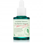 AXIS-Y 6+1+1 Advanced Formula Artichoke Intensive Skin Barrier Ampoule Taastav ja kirgastav seerum tundliku naha rahustamiseks ja tugevdamiseks 30 ml
