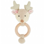 Bieco Grasping Toy with Rattle Fawn M&auml;nguasi k&otilde;ristiga 0 m+ 1 tk
