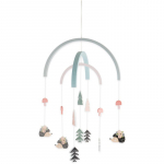 Bieco Wooden Mobile karussell lapsevoodi kohale 0 m+ Hedgehog 1 tk