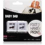 Baby Dab Foot & Hand Print Purple & Grey v&auml;rv laste k&auml;e- ja jalaj&auml;ljendite tegemiseks 2 tk