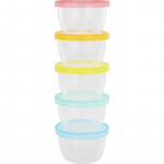 Badabulle Maxi Fun Colors kauss kaanega 5x250 ml