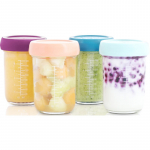 Babymoov Bowls Glass kauss kaanega Glass 4x220 ml