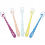 Babymoov Spoons Silicone lusikas lastele 6m+ 5 tk