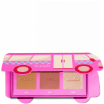 Benefit Beauty Bus Stop Cheek Glow Trio Chistmas Beauty Palette Multifunktsionaalne n&auml;opalett