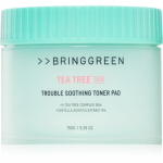 BRINGGREEN Tea Tree Cica Trouble Soothing Toner Pad toniseerivad padjad rahustavate efektidega 90 tk