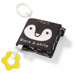 BabyOno Have Fun Black&White kontrastne haridusraamat 1 tk