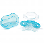 BabyOno Teether n&auml;rimism&auml;nguasi 3m+ Blue 1 tk