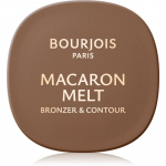Bourjois Macaron Melt Bronzer & Contour P&auml;ikesepuuder ja kontuurimispuuder kaks-&uuml;hes varjund 02 Milky Mocha 5 g