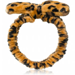 BrushArt Accessories Skincare headband spaa peapael Leopard 1 tk