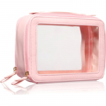BrushArt Accessories Transparent make-up case Meigikarp Pink 1 tk