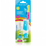 Brush Baby BabySonic Elektrihambahari lastele 0 - 36 kuud Blue 1 tk