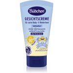 B&uuml;bchen Sensitive Sun Protection Face Cream SPF 50+ Kaitsev n&auml;okreem lastele SPF 50+ 6 m+ 50 ml
