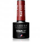 Claresa SoakOff UV/LED Color Rainbow Explosion Geelk&uuml;&uuml;nelakk varjund Red 430 5 g