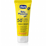 Chicco Baby Moments Sun P&auml;ikesekaitse SPF 50+ lastele s&uuml;nnist alates 75 ml