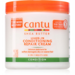 CANTU Shea Butter Leave-In Conditioning Cream Juustesse j&auml;etav palsam kahjustatud juustele 453 g