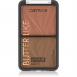 Catrice Butter Like Bronze & Contour Kontuuripalett p&auml;ikesepuudriga varjund 020 Shape It My Way 9 g