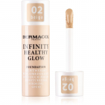 Dermacol Infinity Healthy Glow Vedel jumestuskreem SPF 10 varjund 02 Beige 20 g