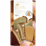 Dove Glow & Go Gradual Self-Tan Gift Set komplekt t&auml;iusliku p&auml;evituse saavutamiseks