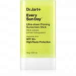 Dr. Jart+ Every Sun Day&trade; Ultra-Sheer Priming Sunscreen Stick SPF50 P&auml;ikesekaitsekreem pulgakujuline 19 g