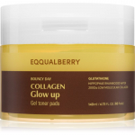 EQQUALBERRY Collagen Glow Up Gel Toner Pads toniseerivad padjad s&auml;ra andva efektiga 60 tk