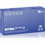 Espeon Nitril Moistcare3 Dark Blue puudrita nitriilkindad niisutava toimega suurus M 2x50 tk
