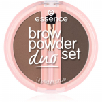 essence Brow Powder Duo Kulmukomplekt varjund 02 Medium 1.8 g