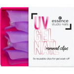 essence studio nails UV GEL NAIL Klambrid geelmanik&uuml;&uuml;ri eemaldamiseks 5 tk