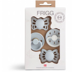FRIGG Baby's First Pacifier​ Moonlight Sailing lutt Powder Blue