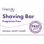 Friendly Soap Shaving Bar Fragrance Free Looduslik seep raseerimiseks l&otilde;hnatu 95 g