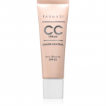 Farmasi Color Control Kirgastav CC kreem SPF 25 varjund 02 Light To Medium 30 ml