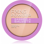 Gabriella Salvete Fixing Powder Hydrating Peen kompaktpuuder SPF 15 varjund 02 Light Nude 8 g