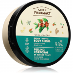 Green Pharmacy Green coffee & Ginger Oil Body Scrub Keha suhkrukoorija 200 ml