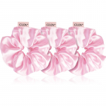 GLOV Satin Scrunchies S/M/L Juuksekummid Pink 3 tk