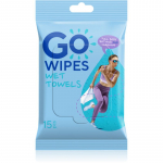 GoWipes Wet Towels v&auml;rskendavad niisutatud r&auml;tikud 26x20 cm 15 tk